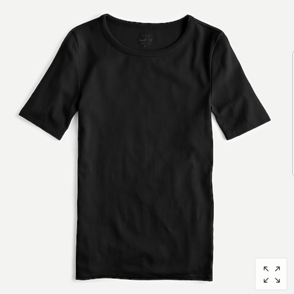 J. Crew Slim Perfect T-Shirt Short-sleeve Black